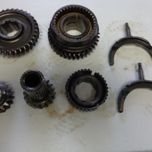 Muncie M20 4 Speed Transmission 3rd-4th slider, Gear Set W/Forks